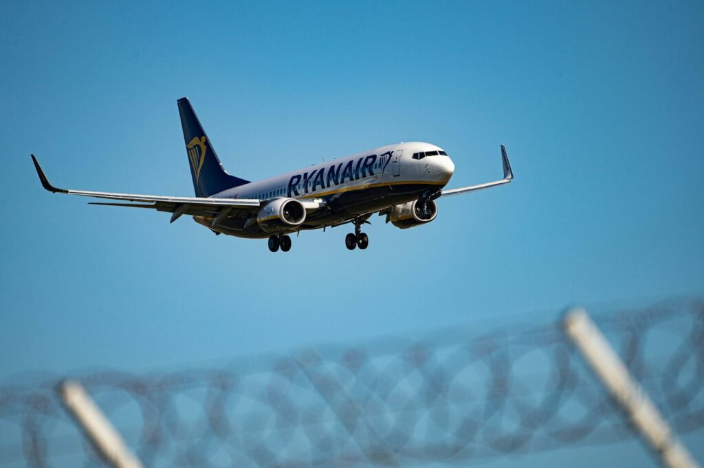Un aereo di Ryanair