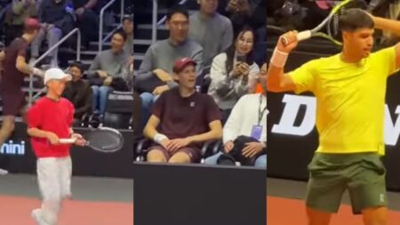 il momento del punto del bambino coreano