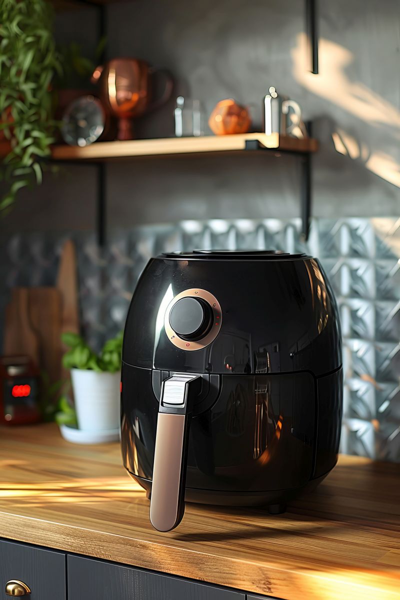  Una friggitrice ad aria