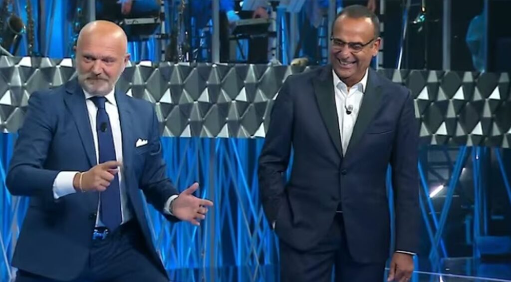 Andrea Pucci e Carlo Conti