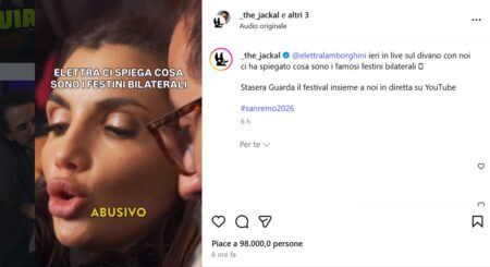 Elettra Lamborghini spiega i festini bilaterali