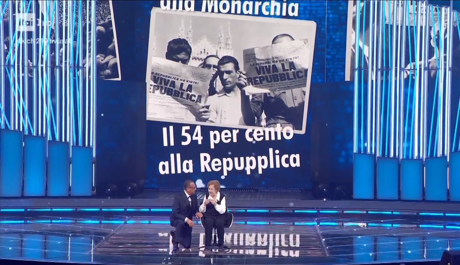 Gianna Pratesi a Sanremo