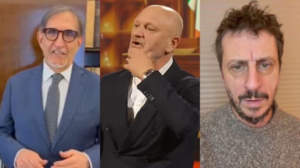 Ignazio La Russa Andrea Pucci e Luca Bizzarri