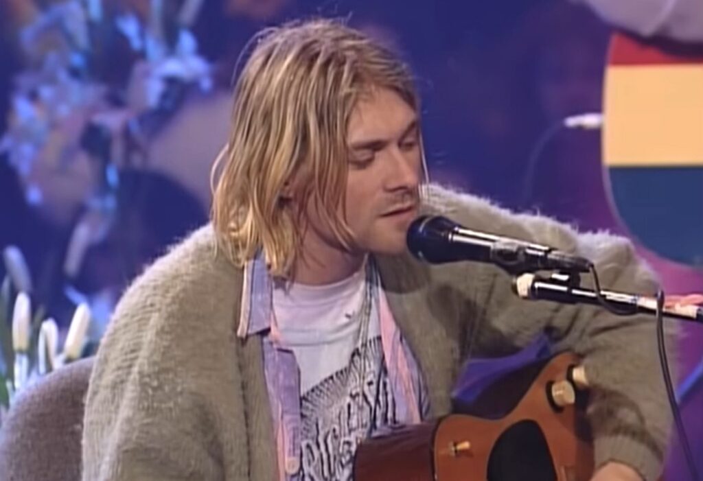 Kurt Cobain all'MTV Unplugged