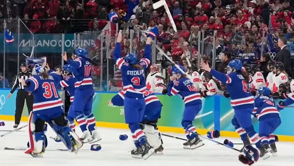 La nazionale femminile americana di hockey