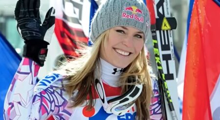 Lindsey Vonn sorridente