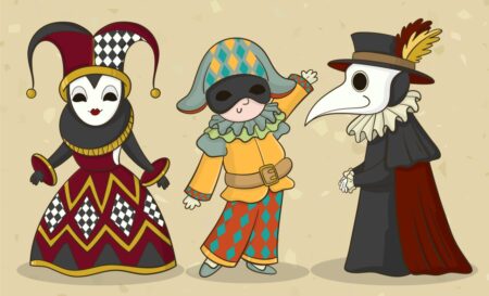 Lo sapete come nascono le maschere di Carnevale della tradizione italiana? Alla scoperta di Arlecchino & co. Maschere di carnevale