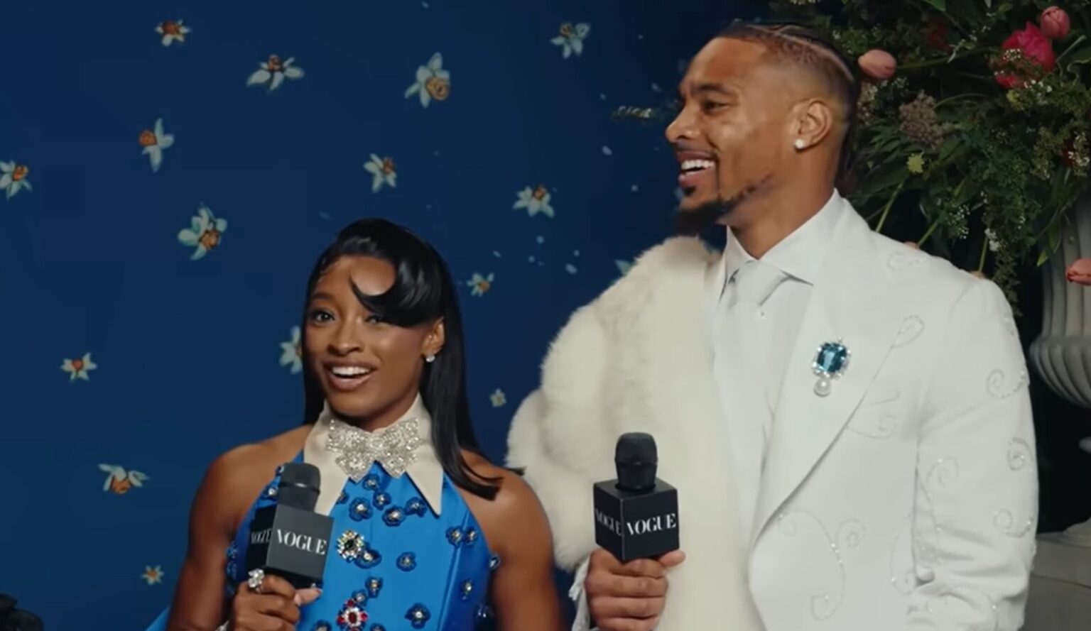 Simone Biles e Jonathan Owens