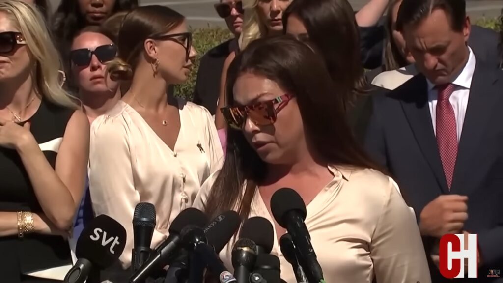 Haley Robson, una delle tante vittime di Jeffrey Epstein