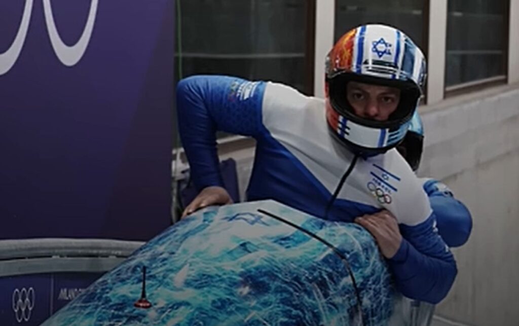 la squadra olimpico di bob israeliana