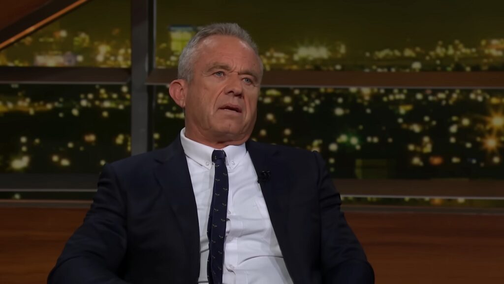 RFK Jr durante un'intervista