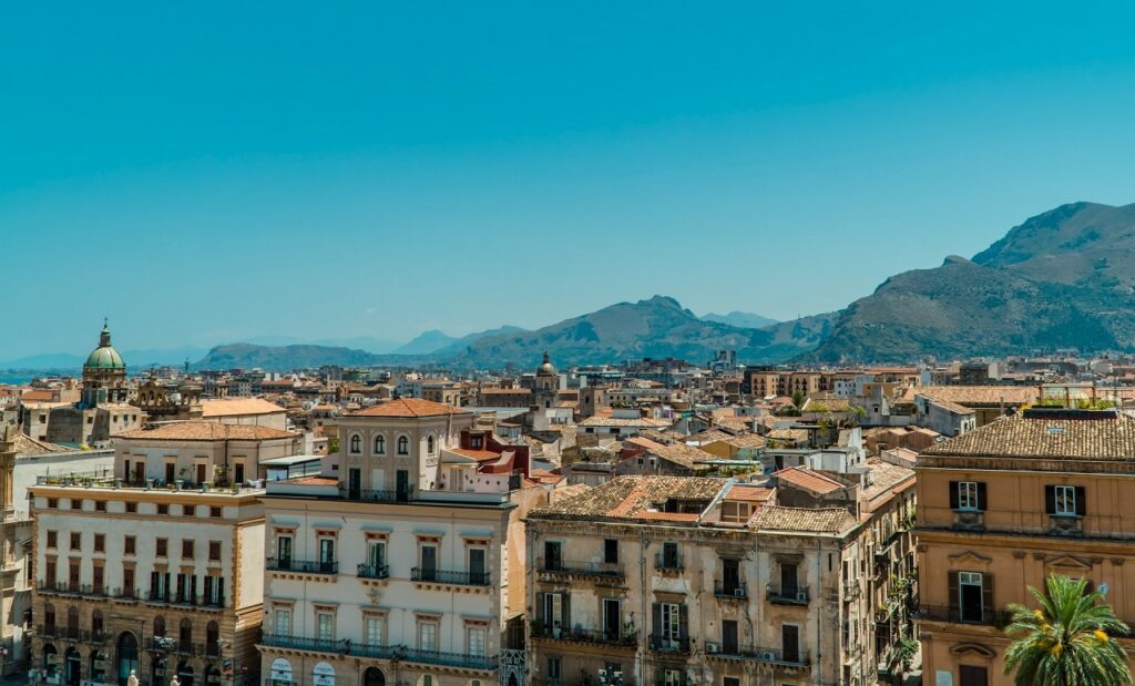 Una veduta di Palermo