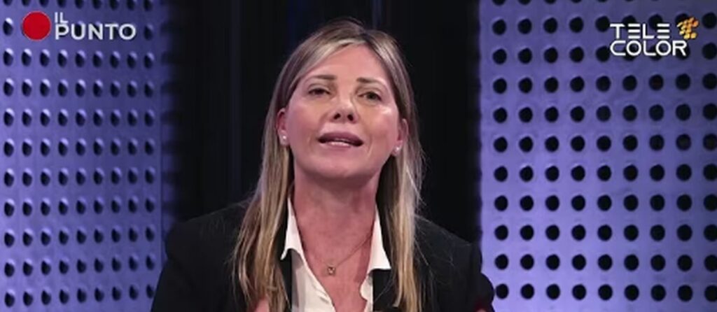 Giusi Bartolozzi durante il suo intervento