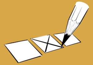 grafica che rappresenta voto