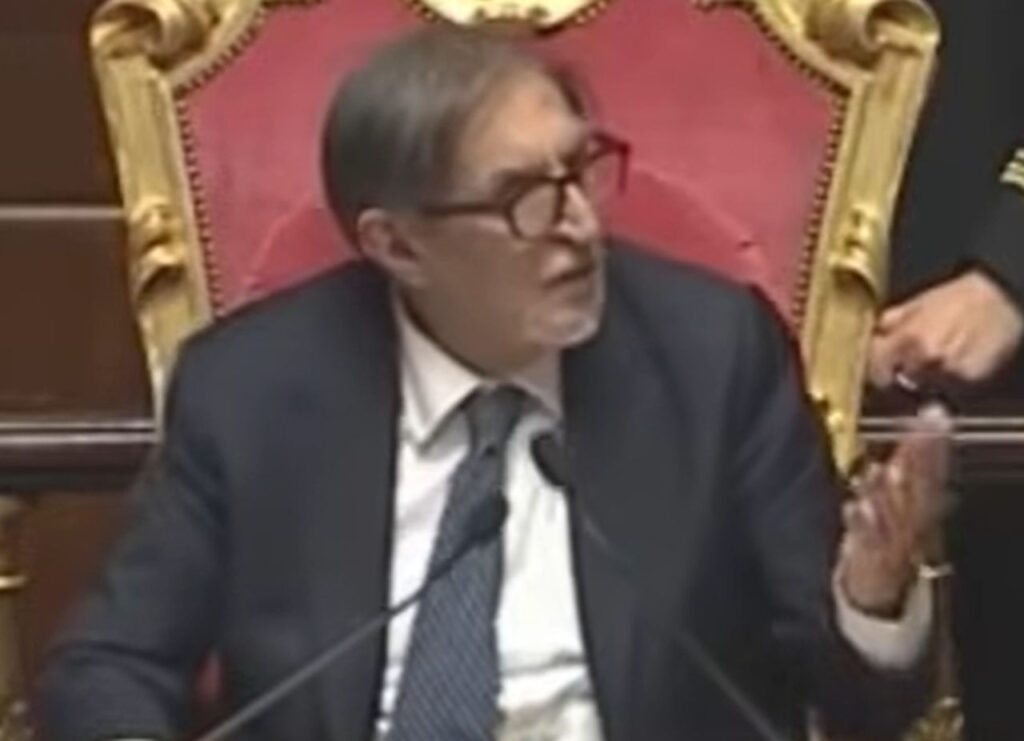 Ignazio La Russa in Senato