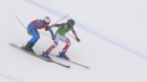 Beffa nella coppa del mondo di ski cross: elimina l’azzurro con un pugno ma il francese si salva (VIDEO) Il pugno a Deromedis