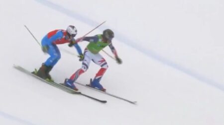 Il pugno a Deromedis