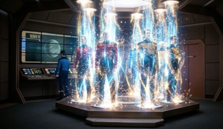 Gestisce i disastri USA, ma dice: “Sono stato teletrasportato due volte da forze ignote” Il teletrasporto di Star Trek