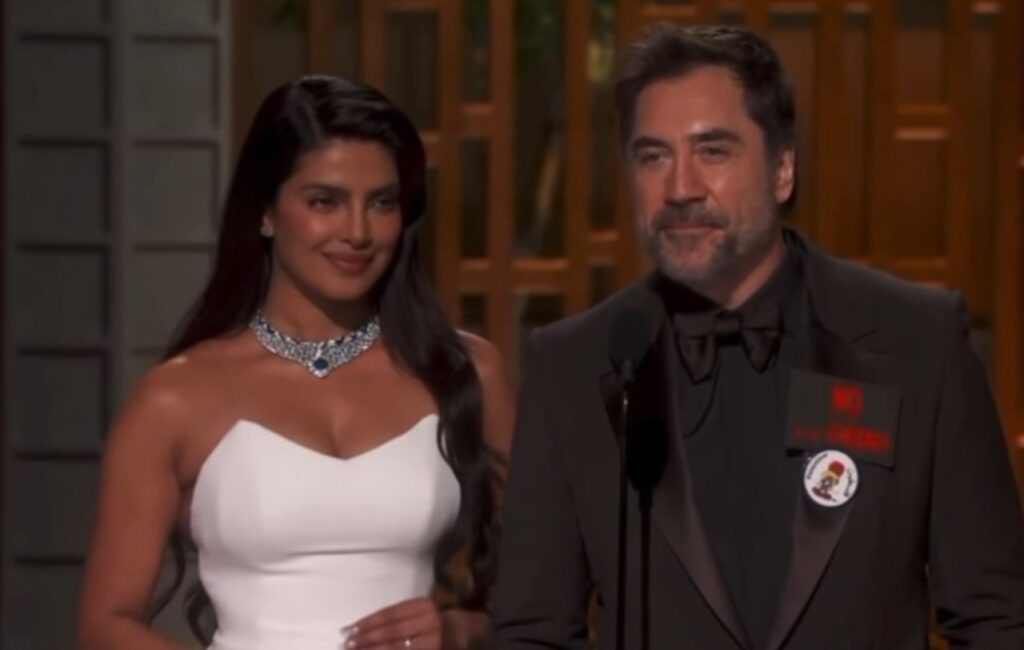 Oscar 2026, il grido di Bardem e quella frase sulla Palestina che ha infranto il silenzio di Hollywood Javier Bardem agli Oscar 2026