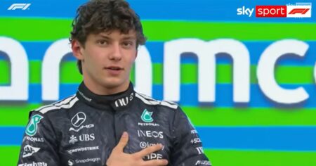 Kimi Antonelli trionfa in Giappone, ma festeggia “a secco”: troppo giovane per lo champagne Kimi Antonelli in Giappone