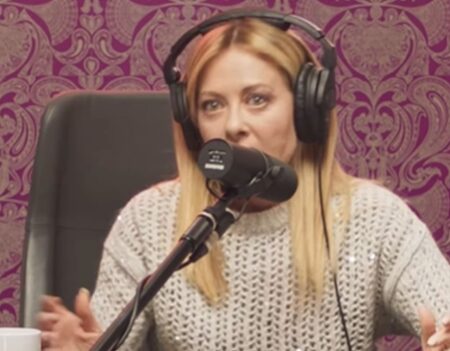 Meloni a Pulp Podcast