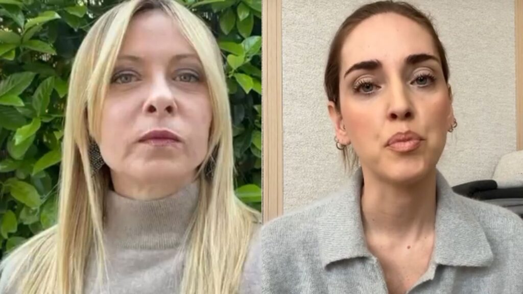 Meloni come Ferragni? Il look della Premier è lo stesso del video del Pandoro-gate e il web chiacchiera Meloni e Ferragni