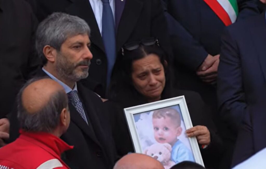 Patrizia la madre di Domenico