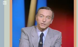 Piero Angela nella prima puntata di Quark