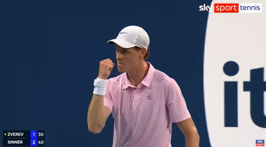 Sunshine Double: dal 1985 solo in 8 ci sono riusciti, ora Sinner, finalista a Miami, ci prova dopo Federer Sinner a Miami