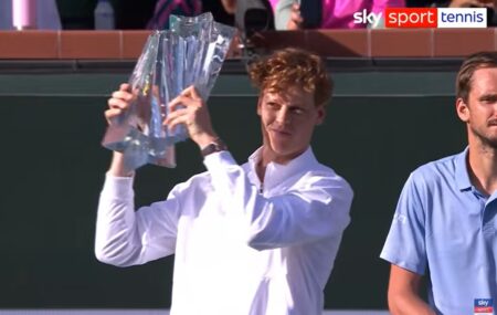 Sinner vince a Indian Wells e dedica il titolo ad Antonelli: “Grande giorno per l’Italia” Sinner vince a Indian Wells