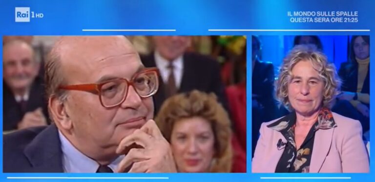 Stefania Craxi a Domenica In