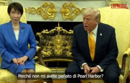 Trump e la premier giapponese