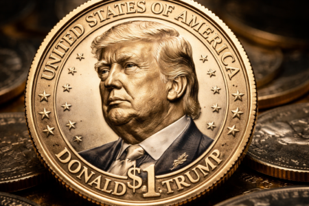 Trump mette la sua faccia sull’oro: la moneta che sfida le regole degli Stati Uniti Trump su una moneta commemorativa
