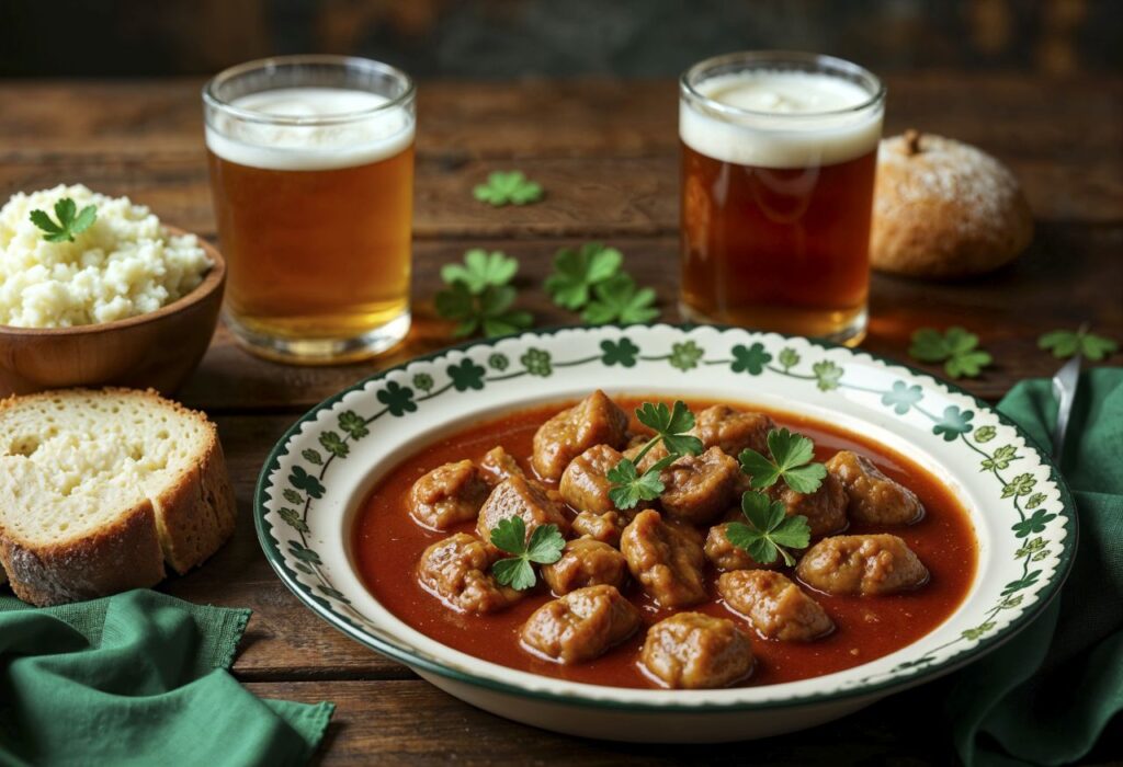 Fallo per cena domani: lo stufato alla Guinness che si scioglie in bocca (c’è anche la versione vegana) Un beef in Guinness