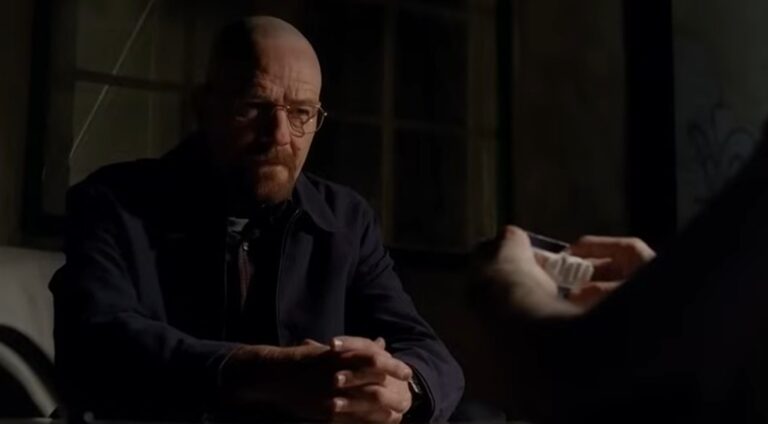 Una scena di Breaking Bad