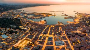 Ancona vista dall'alto