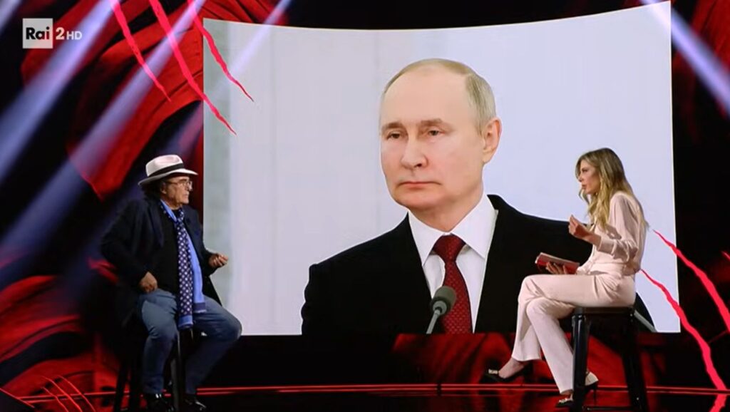 Al Bano torna a cantare in Russia e attacca: “Trump più pazzo di Putin, si vede” Al Bano a Belve