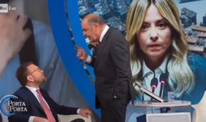 Caos a Porta a Porta, Vespa perde la calma in diretta: bufera con il Pd (VIDEO) Bruno Vespa a Porta a Porta