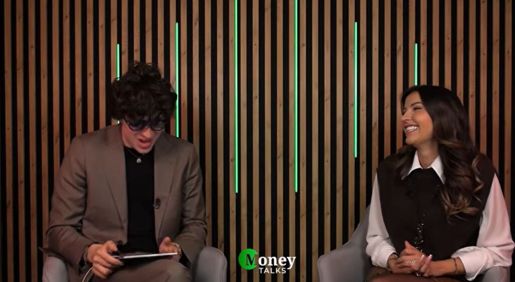 Claudia Conte ospite di Money Talks