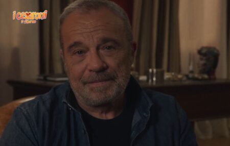 Claudio Amendola nello struggente addio ad Antonello Fassari