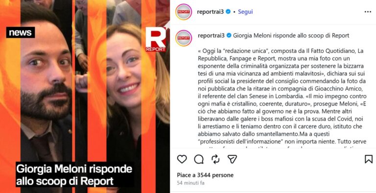 Giorgia Meloni e il selfie incriminato