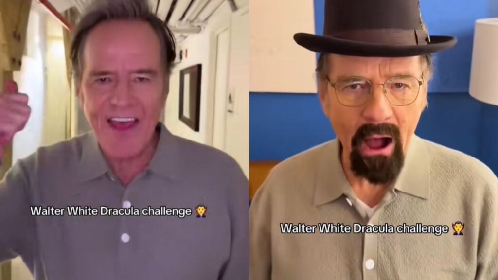 La Dracula Challenge di Bryan Cranston