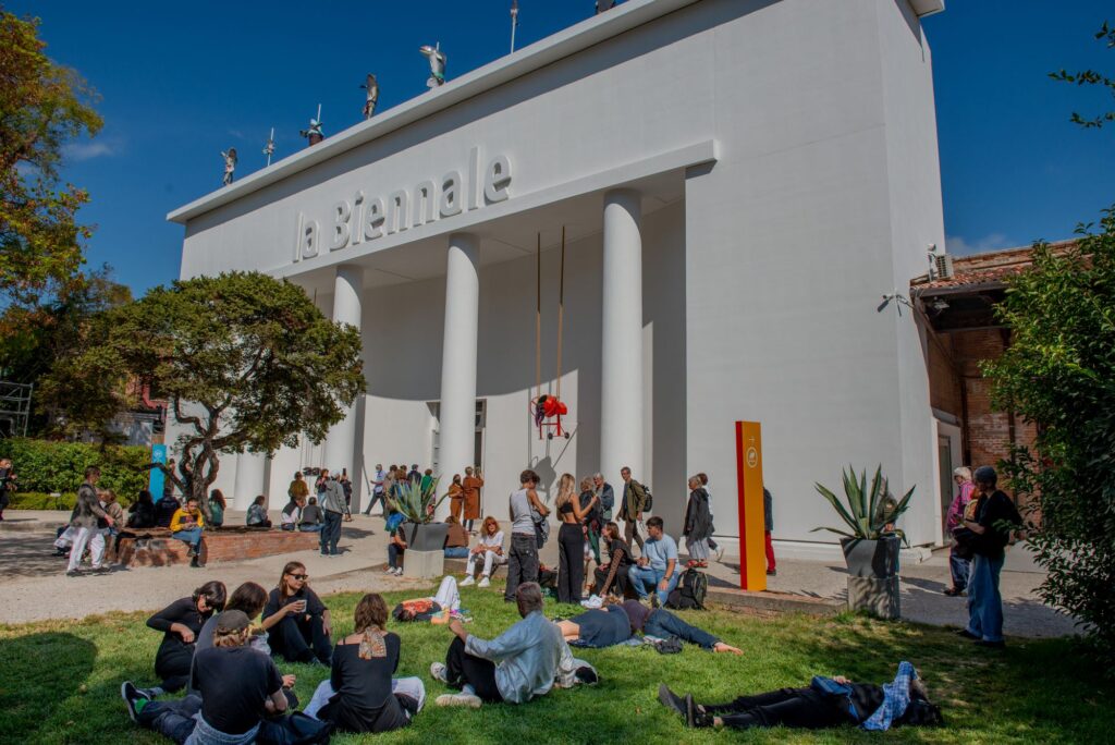L'esterno della Biennale