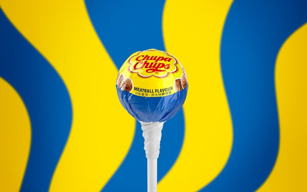 Il lecca-lecca alla polpetta di IKEA e Chupa Chups
